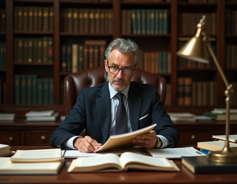 Avocat spécialisé en droit civil étudiant un dossier de jurisprudence lié à l'article 924-4 du code civil sur les successions